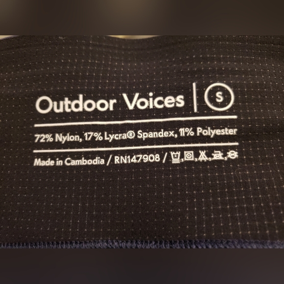 Outdoor Voices Women's Athletic Leggings - Picture 2 of 6